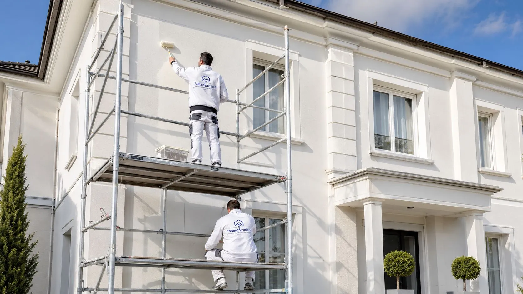 Ravalement et peinture de façade en Haute-Savoie